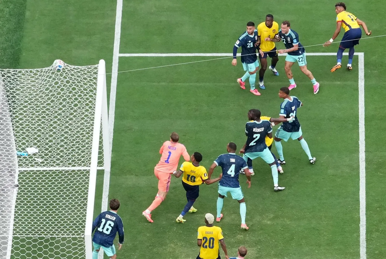 Das 2:1 für Ecuador