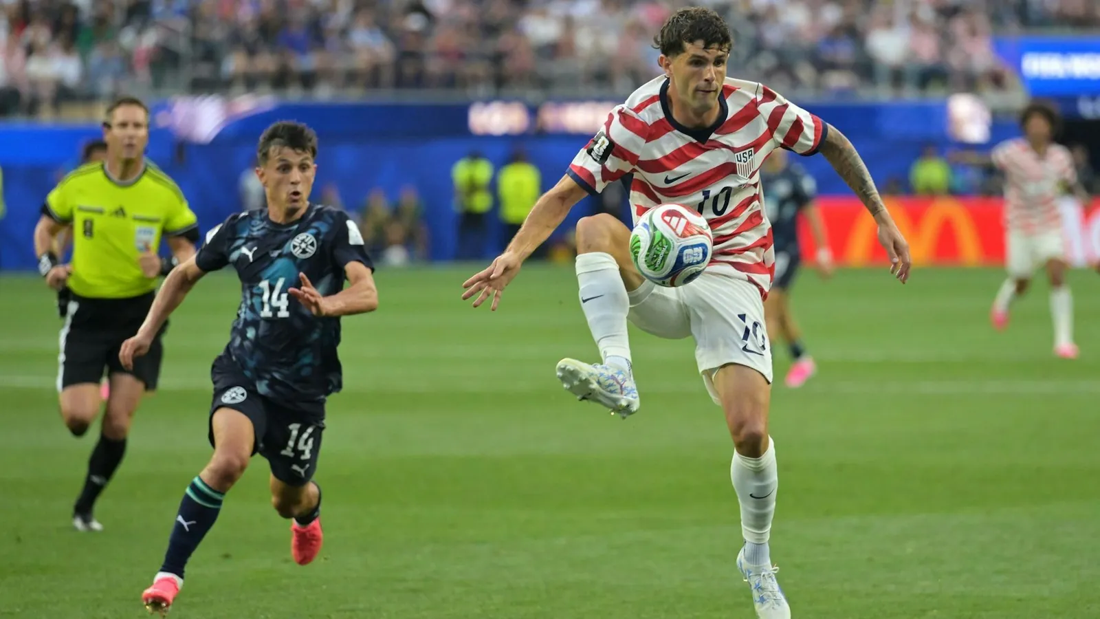 Christian Pulisic (rechts) wird gegen die Türkei zum Einsatz kommen. (Archivbild)